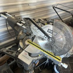 Ryobi miter saw 