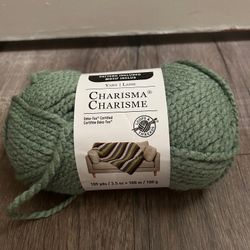 yarn laine charisma sage green yarn