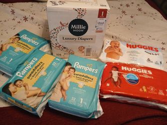 Size 1 diapers