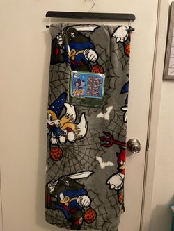 Sonic the Hedgehog Halloween Soft Plush Throw Blanket