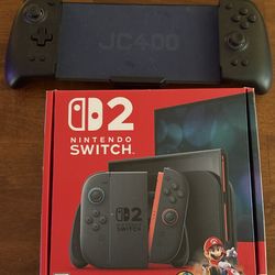 New Switch 2 with additional game pad