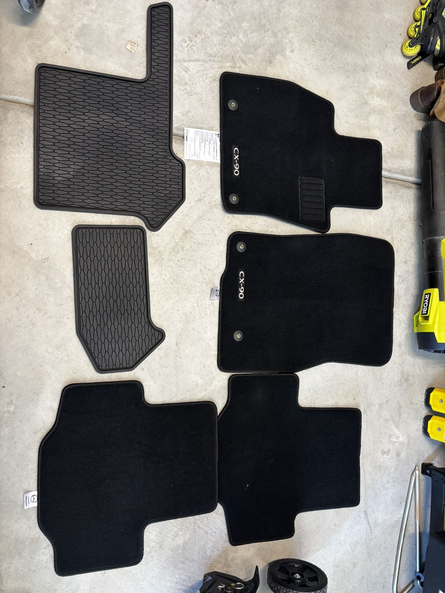2025 Mazda CX90 Floor Mats.  Brand New 