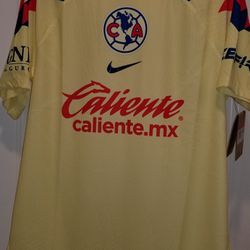New Authentic Nike Club America 23/24 ADV Match Soccer Jersey Size Large
