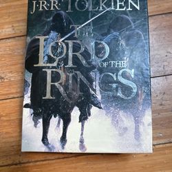 The Lord Of the Rings 3 Volume Book Edition