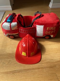 Toddler Fire Truck Costume Pottery Barn 