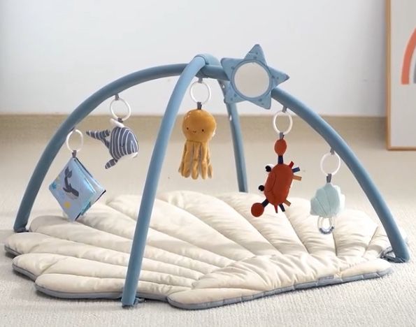 Blissful Diary Shell Baby Play Gym Mat