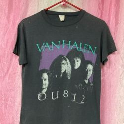 Van Halen vintage T-Shirt 1988 OU 812 Tour concert Tee Shirt