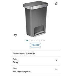 Simplehuman Trash Bin Trashcan