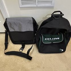 Travel/school Backpack W/wheel & Laptop Backpack 