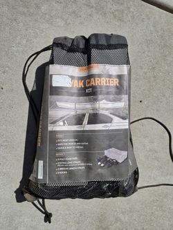 Field & Stream Kayak Carrier Kit (Foam Roof Pads + Straps)