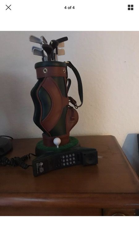 Golf club home phone collectors item