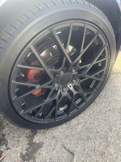 TSW Sebring Matte Black Wheels 19x8.5 20mm Offset