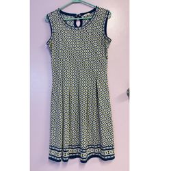 Max Studio Sleeveless Printed Fit and Flare Dress Size S