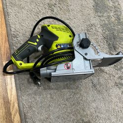 Ryobi 6amp Corded Ac Biscuit Joiner Kit And Bag