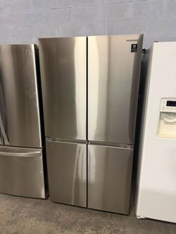 36” SAMSUNG REFRIGERADOR FRIDGE HELADERA REFRIGERADOR WORKING PROPERLY 4 MONTHS OF WARRANTY DELIVERY SERVICES