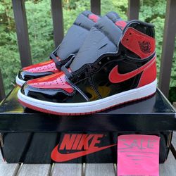 Jordan 1 patent bred size 8.5 