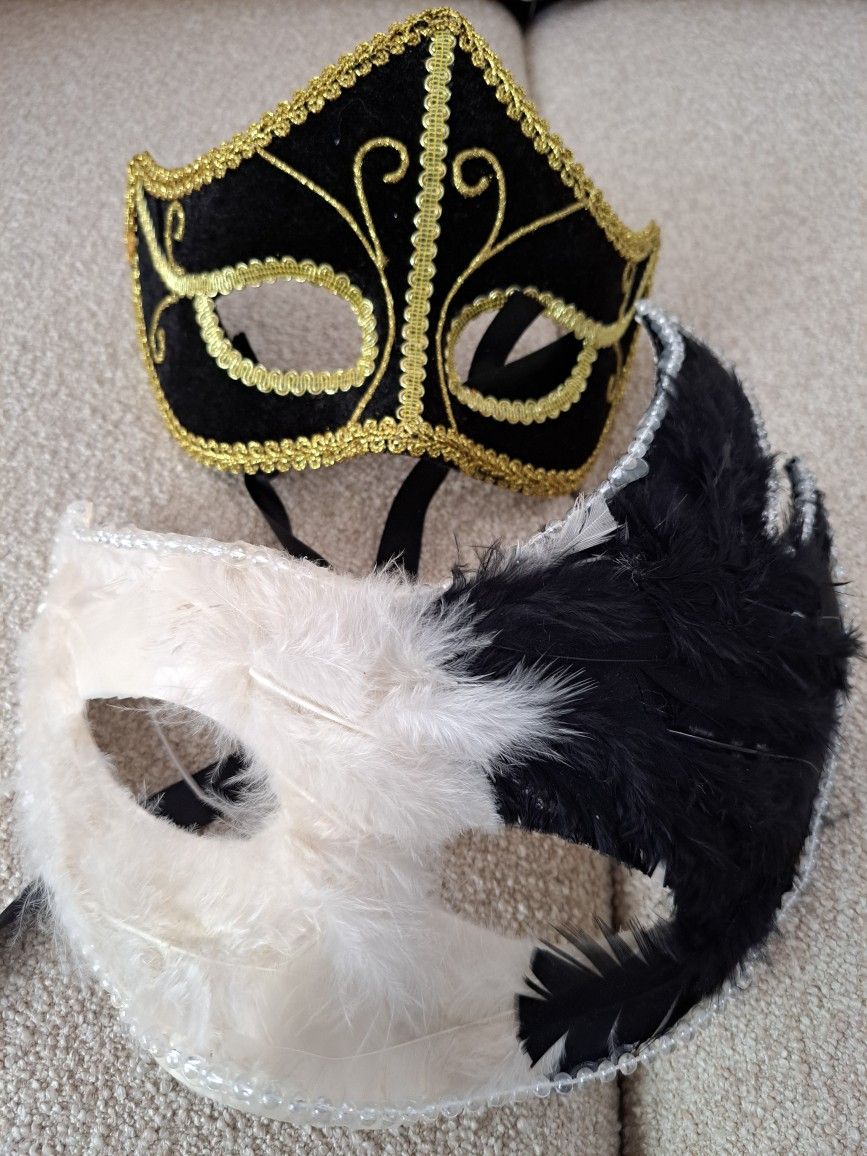 Halloween/Mardi Gras/Masquerade Masks