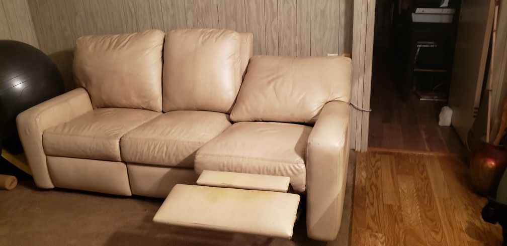 Leather Couch 
