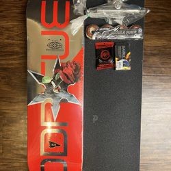 Brand New Primitive Rodriguez Threat Deck 8.25 Complete Skateboard.