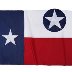 Texas Flag 3x5 Heavy Duty Outdoor TX State Flags - Made in USA Embroidered Star