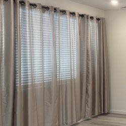 4 Panel Sheer Curtains 