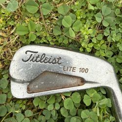 Titleist Iron Set And Mizuno Driver 