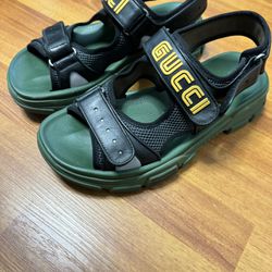 Gucci x SEGA Sandals AW19 Flashtrek Strap Sandals (US 11 / EUR 44)