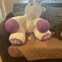 Poppy Large Stuffed Unicorn 