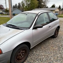 1999 Chevy  Metro stick shift