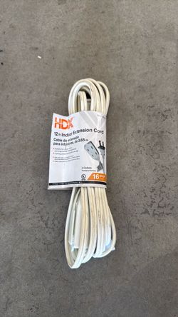 HDX 12 ft Indoor Extension Cord