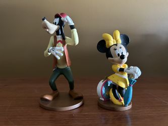 PVC Minnie & Goofy Cake Toppers