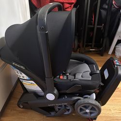 Shyft DualRide with Carryall Storage Infant Car Seat and Stroller Combo