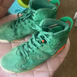 Jordan 6 Gatorade Green