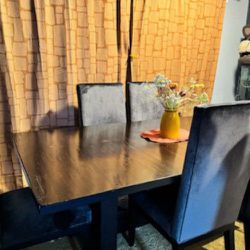 Wooden Dining Room 6 Chairs Comedor De Madera 6 Sillas 