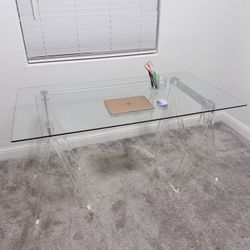 Glass Desk