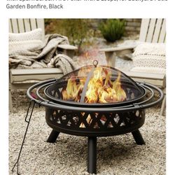 Brand New Fire Pit And Bookshelf