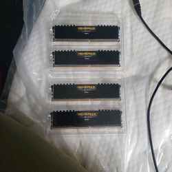 Memory Ram Corsair Vengance Lpx Set Of 4 Brand New 3600mhz (4x16)