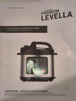 Lavella Pressure Cooker, 6.3 quart