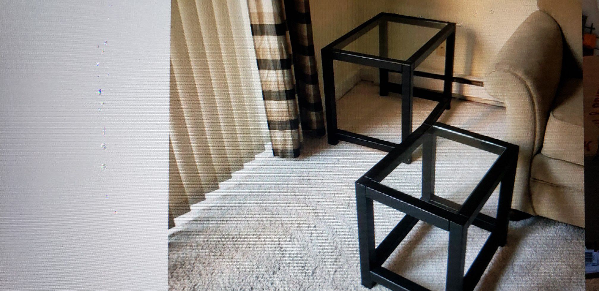 Two Small Side Tables