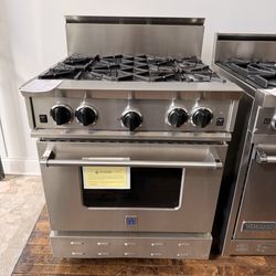 30” BlueStar PRO All Gas Range Stove