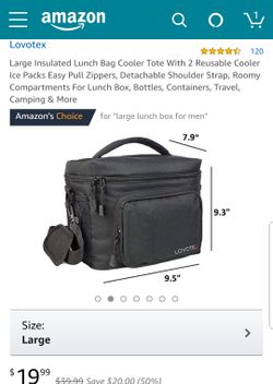 lovotex lunch bag