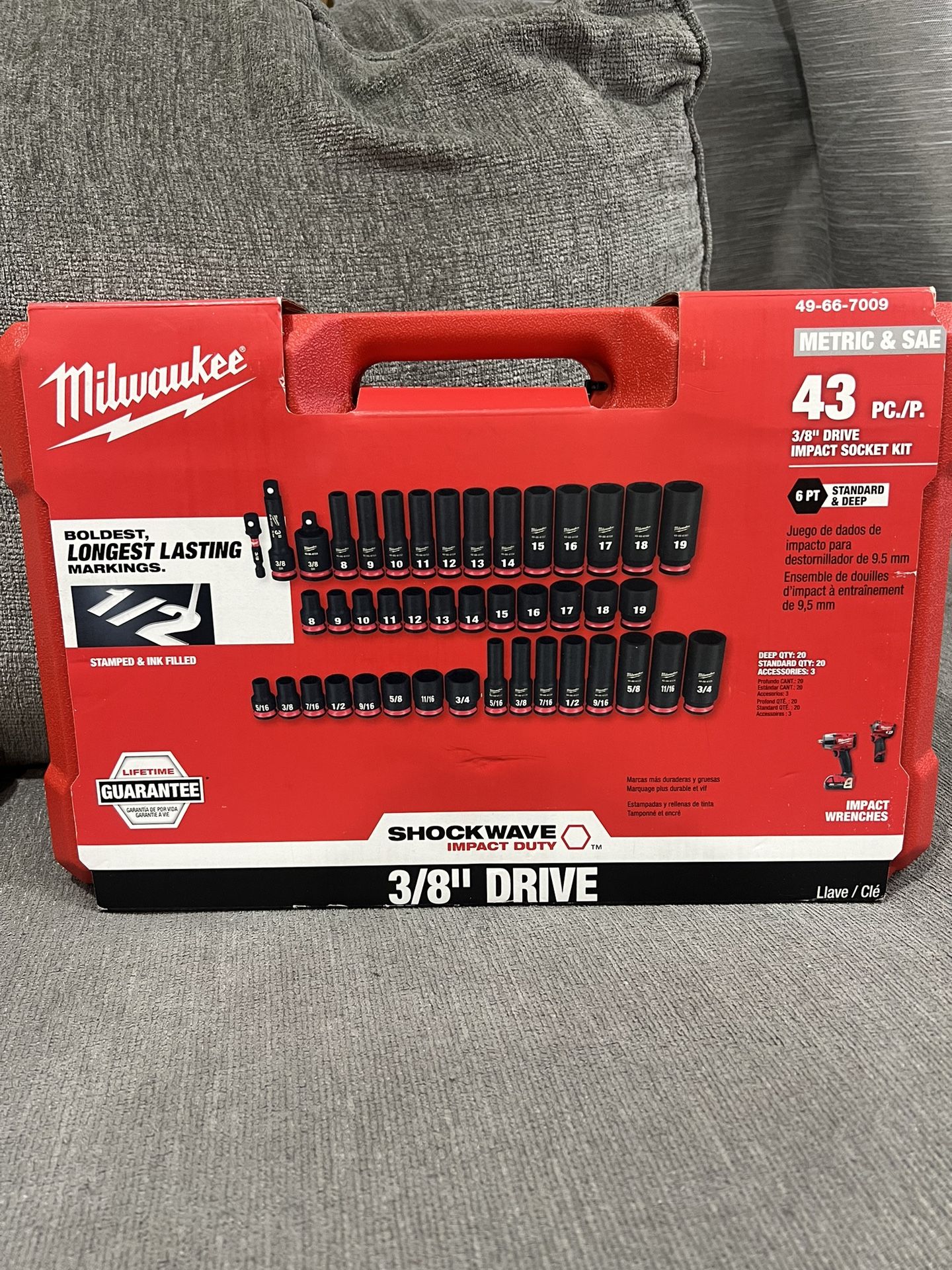 Milwaukee Impact Socket Set (43-Piece)