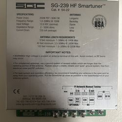 SGC SG-239 HF Smartuner