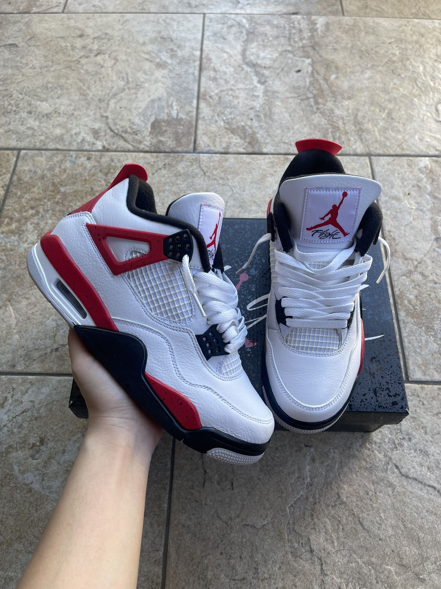Jordan 4 Red Cement