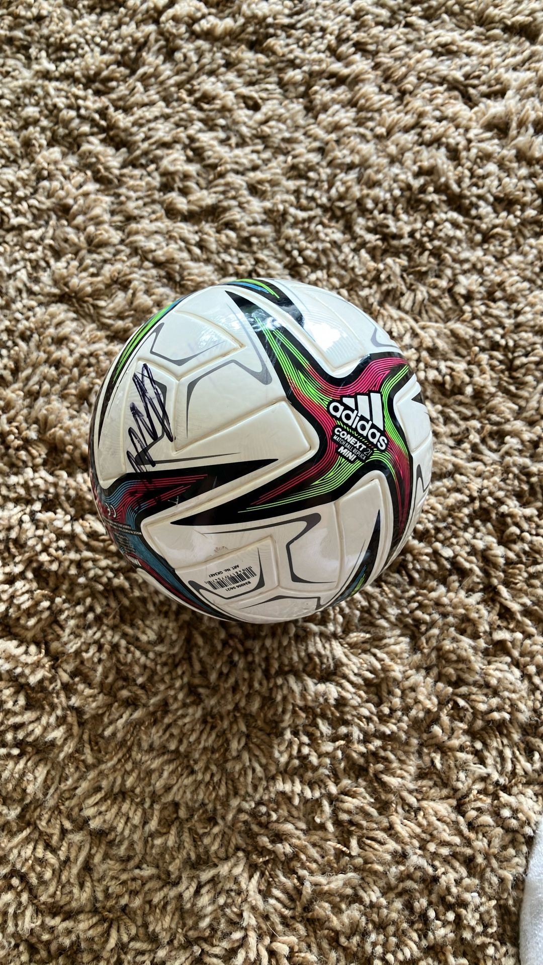 Mini Soccer Ball Signed By Jordan Morris