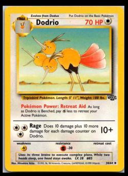 #140 DODRIO 34/64