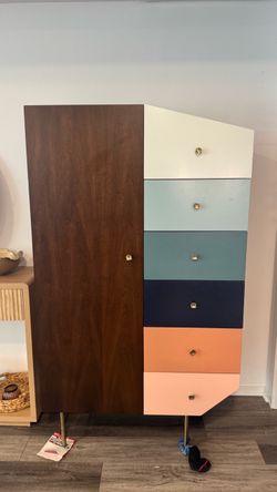 Mid century color wardrobe