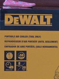 DeWalt Portable Air Cooler Tool Only
