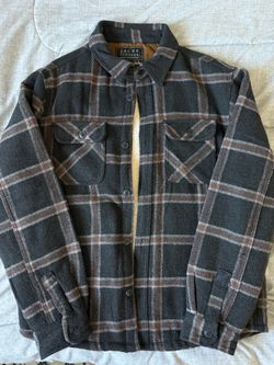 Jachs Quilted Flannel Sherpa Jacket