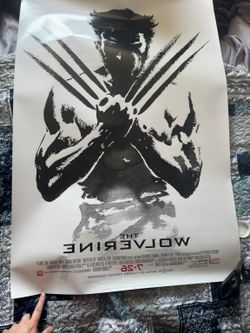 Original 2013 The Wolverine Movie Poster – Double-Sided Theatrical One Sheet – Hugh Jackman